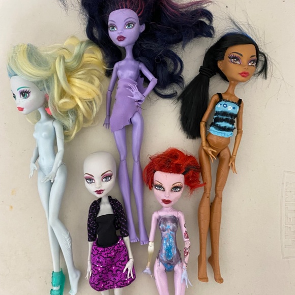 Monster High Doll Lot Used (5 Dolls) - Picture 11 of 12